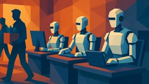 Когда приходят роботы, люди теряют не только работу