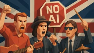 Музыкальное сообщество Великобритании выступает против попыток узаконить использование авторского контента для обучения ИИ