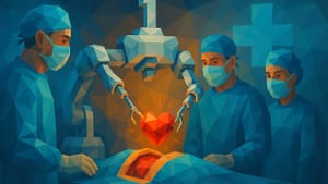 В США впервые провели пересадку сердца с помощью робота