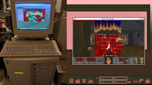 Классический Doom запустили на сервере Apple 90-х годов