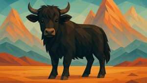 В Китае родился первый клонированный як, устойчивый к морозу, болезням и жизни на высоте