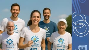 Афиша муромского полумарафона с ИИ-семьёй и «летающими ногами» ушла в печать и стала мемом