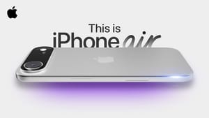 У iPhone 17 Air будет уникальный голубой цвет