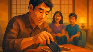 Власти японского города Тоёакэ предложили ограничить использование смартфонов