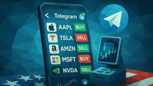 Акциями Apple, Tesla и других американских компаний можно будет торговать в Telegram