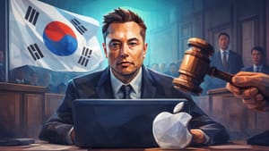 Корейский гамбит Маска: в судебной войне с Apple появился новый фигурант