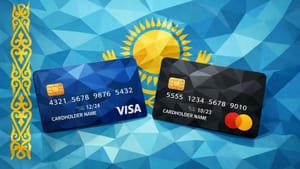 Местные банковские карты Visa и MasterCard Казахстана теперь доступны онлайн любому иностранцу
