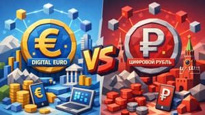 Цифровой евро vs цифровой рубль
