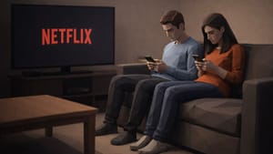 Второй экран: как наша невнимательность заставляет Netflix переписывать сценарии