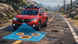 Honda превратит обычные автомобили в дорожный сканер