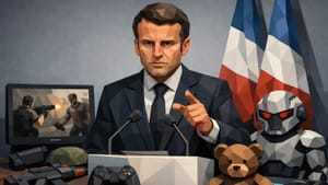 «Дети – не товар»: Макрон готовит запрет жестоких видеоигр и ИИ-агентов