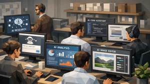 Исследование: ИИ не сокращает работу – он делает её ещё больше