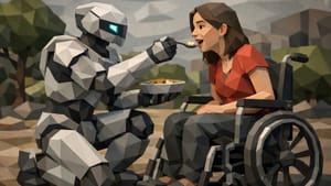 В мире миллионы людей ждут роботов, которые помогут им есть самостоятельно