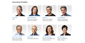 В руководстве Apple произошли перестановки: новые лица в дизайне и юридическом блоке