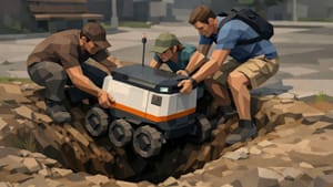 Роботам-доставщикам в США понадобились живые «няньки»