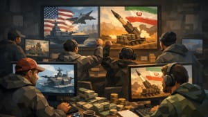 Экономика без дна: как платформы предсказаний превратили войну в Иране в казино