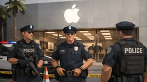 Apple потратила более $1 млн на «аренду» полицейских для своих магазинов в Сан-Франциско