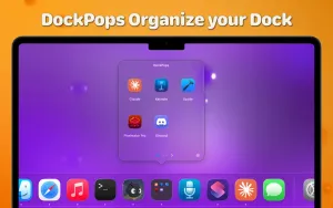 DockPops соберёт Dock по папкам