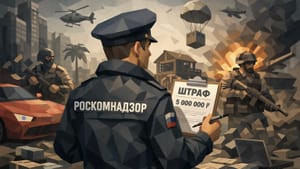 Роскомнадзор массово штрафует иностранных разработчиков: под удар попали создатели GTA, Fortnite и Battlefield