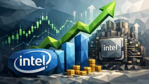 Акции Intel взлетели на 13% на фоне отчёта о возможном производстве чипов для Apple