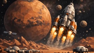 Бразильский учёный нашёл способ долететь до Марса за 34 дня