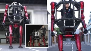 Китайская Unitree представила первого в мире пилотируемого меха-робота за $650 000
