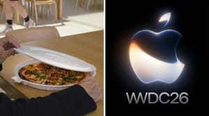 Секретная коробка для пиццы Apple появилась на WWDC 2026