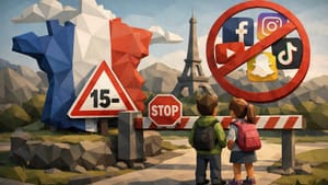 Франция запретила соцсети детям до 15 лет