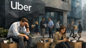 За счёт использования ИИ Uber сократил 10% сотрудников