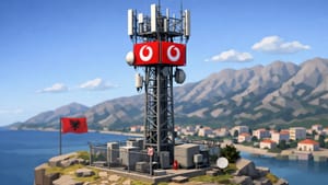 Vodafone начала тестирование «умной» сотовой вышки в Албании