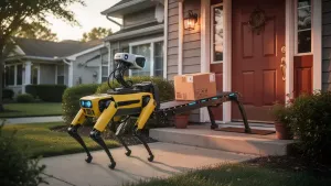 Boston Dynamics превратила робота Spot в курьера