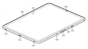 Apple запатентовала кнопку управления камерой для iPad