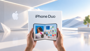 Как Apple раскрыла возможности шарнира iPhone Duo