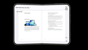 iPhone Duo получит книжный режим «Быстрого просмотра»