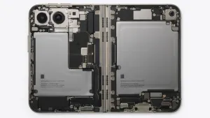 Apple встроила графитовый теплопровод в шарнир iPhone Duo