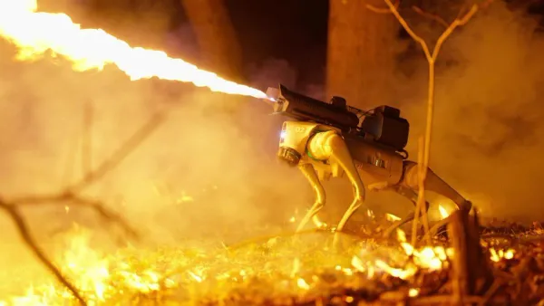 Робот-собака с огнемётом: революция в технологиях или опасная игрушка?
