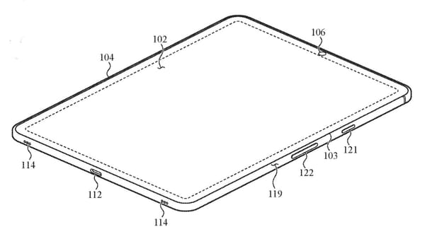 Apple запатентовала кнопку управления камерой для iPad